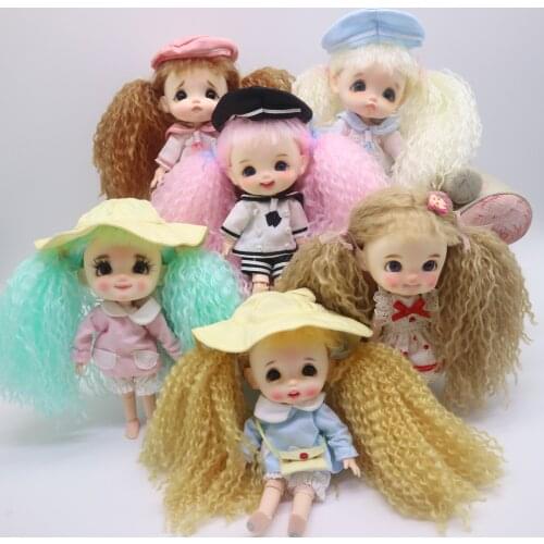 STO doll OB11 doll customization 1/8 BJD dolls Mini doll Dimples Eggs Laugh dolls clothing
