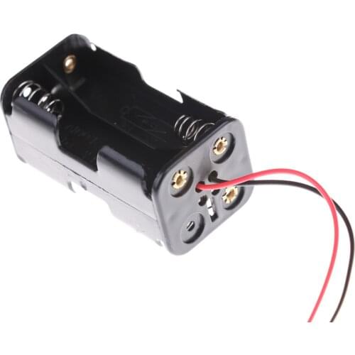 1pc for 1/8 1/10 1/16 RC Model 4 x AA Battery Insert Compartment Battery Case Box Newest