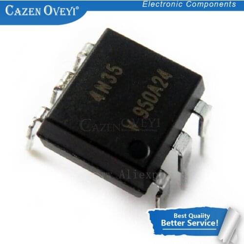 10pcs/lot 4N35 DIP-6 SMD-6 DIP In Stock