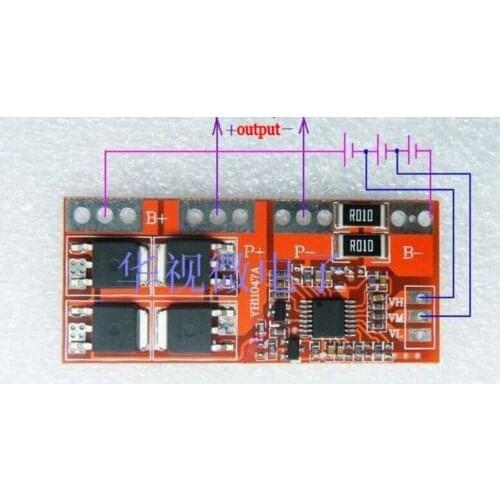2pcs 3S Li-ion Lithium Battery 18650 Charger charging batteries Protection Board 10.8V 12.6V