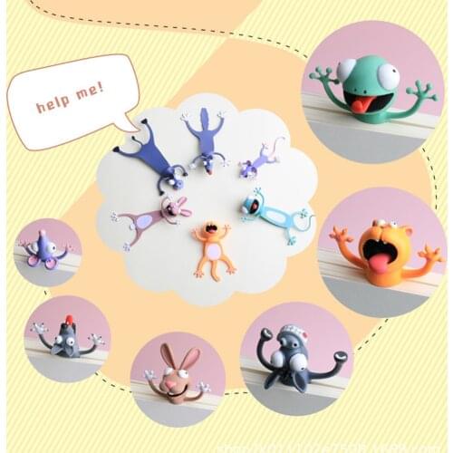 3D Stereo Cartoon Marker Animal Bookmarks Funny Student School Stationery Children Gift Bookmark For The Party Activties