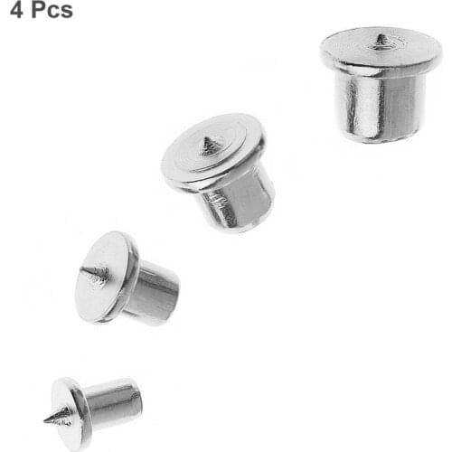 4pcs/lot Round Wood Pin Locator Center Punch with 6 / 8 / 10/ 12mm for Woodworking Tools Power Accessories