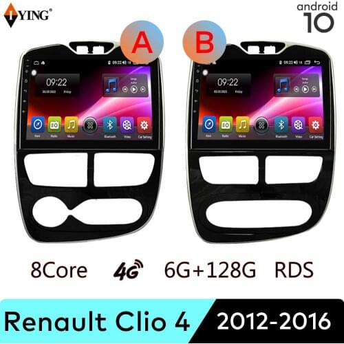 IYING Apple Carplay For Renault Clio III IV 2012-2016 Car Radio Multimedia Video Player Navigation GPS DSP Android 10 No 2din