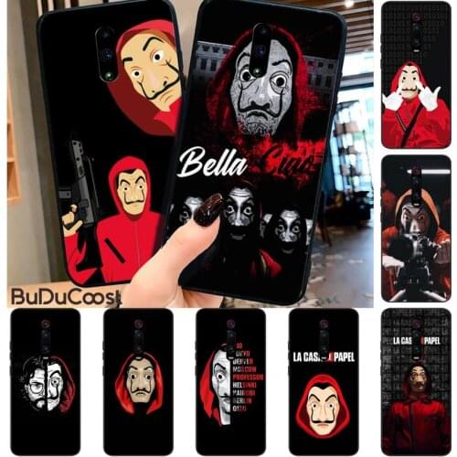 Spain TV Money Heist House Phone Case for RedMi 5 5plus 6 Pro 6A S2 4X GO 7A 8A 7 8 9 K20 case