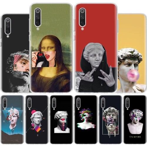 Michelangelo Art Statue Aesthetic Phone Case For Xiaomi Redmi Note 8T 9S 10 8A 7 7A 6 6A MI 10 9 8 CC9 Pro Lite Luxury Cover Coq