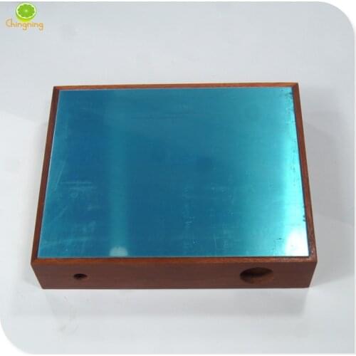 DIY 30CM*25CM Tube amplifier Chassis Wooden case with tope and bottom panel power switch Wooden knob