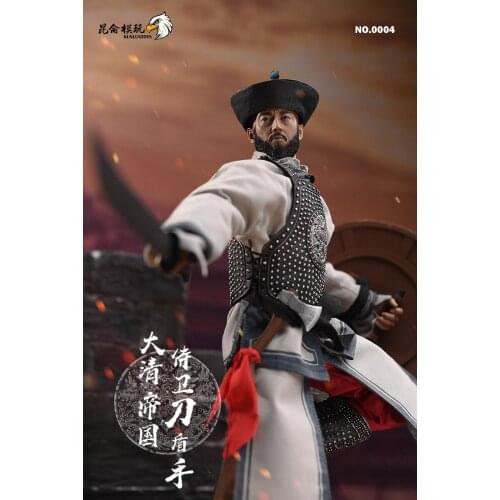 1:6 scale Action Figures doll ancient China soldier Qing Dynasty Guard 12" figure doll Collectible Model toy