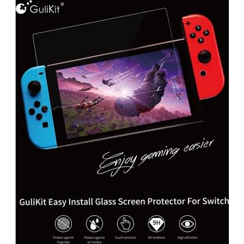 Gulikit NS11 Tempered Class Screen Protector for Nintendo Switch Glass Screen Protection For Switch Console