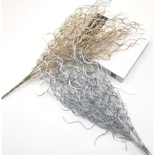 Fake Coral 12 Head Dragon Beard Rtificial Dead Branches Simulation Fireworks Decoration Soaked Gold And Silver Wedding Hall
