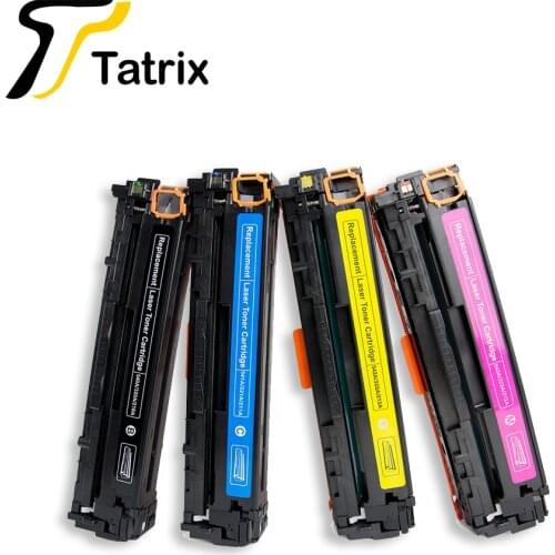 Tatrix Premium Compatible Laser Color Toner Cartridge 131A 128A 125A for HP Printer CP1215 M276n