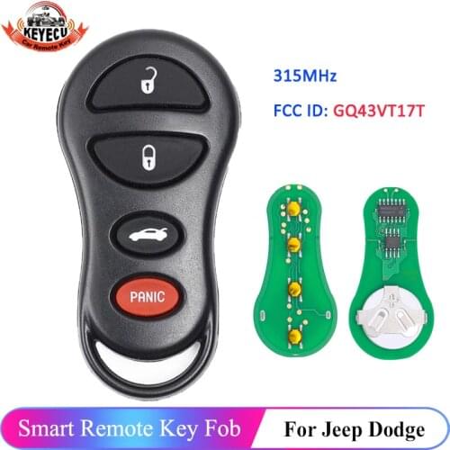 KEYECU Replacement Remote Start Smart Prox Key Transmitter for Ford M3N5WY8609 HU101