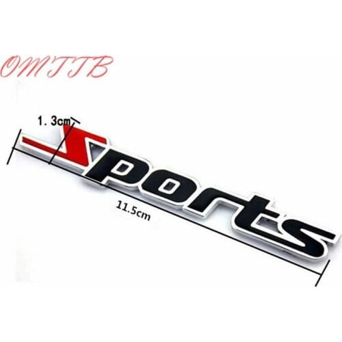 3D Metal Car Stickers Sport Style Motorcycle Waterproof Racing car-covers For bmw ford benz audi toyota cruze focus car styling