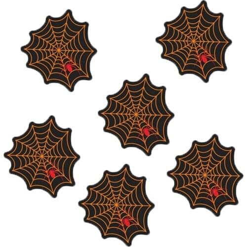 Halloween Wall Stickers Horror Funny Spider Web Sticker for Floor Wall Window Door Glass Decals Decor Horror Props