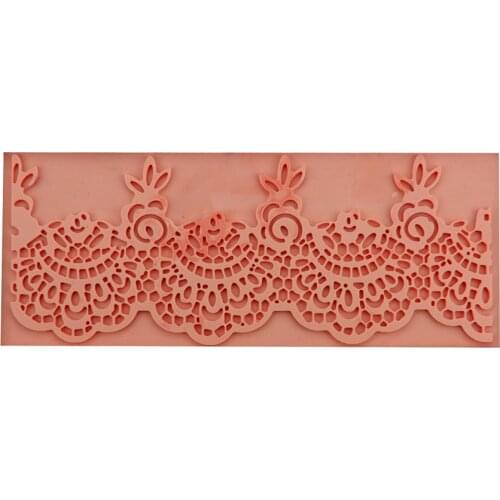 Fancy cake lace mold liquid silicone baking DIY tools chocolate drop decoration