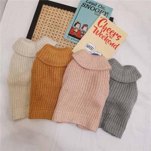 Autumn and winter dog clothes pet sweater French bulldog Corgi Schnauzer Maltese small and medium dog clothing vest