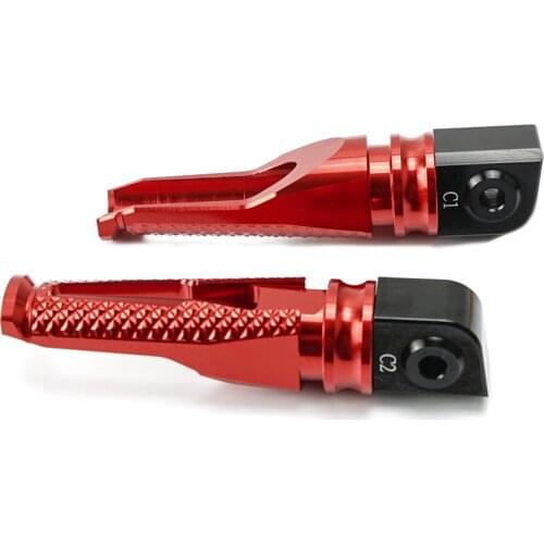 For Ducati Monster 696 Monster796 Monster695 Motorcycle Rear Footpegs Plate Foot Pegs