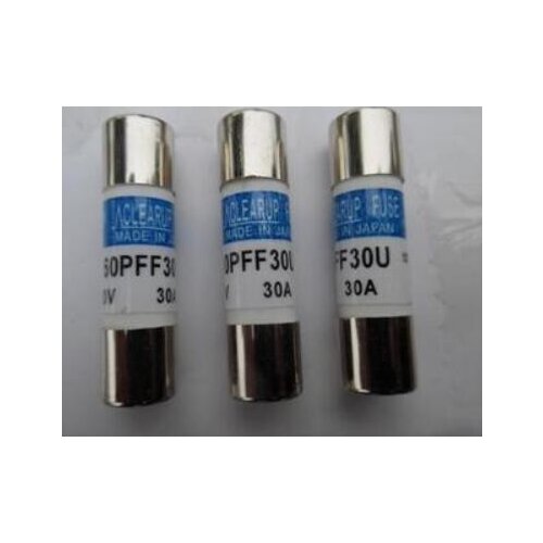 Fuses: 60PFF30U 30A 600V 10*38 / 60PFF5U 60PFF10U 60PFF15U 60PFF20U / 60PFF25U 25A