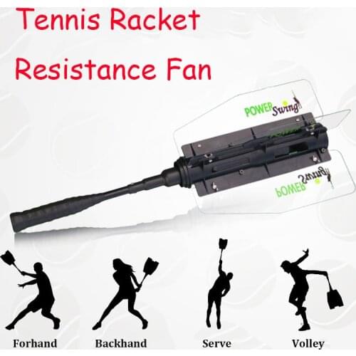 Professional Tennis Trainer Padle Racket Resistance Fan Sports Training Machine Increase Swing Speed Accessories