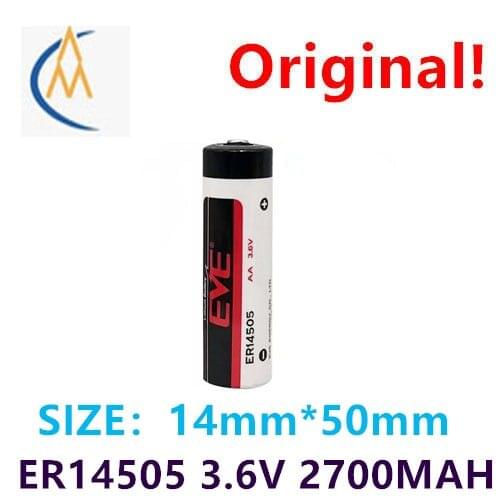 Eve Yiwei ER14505 3.6V flowmeter intelligent water meter Delta asd-mdbt0100 encoder battery memory storage time