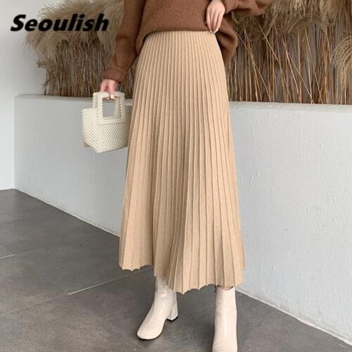 Seoulish Women's Warm Skirts