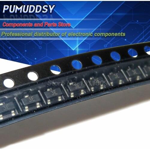 100PCS BC847A SOT-23 BC847 SOT 1E SMD new and