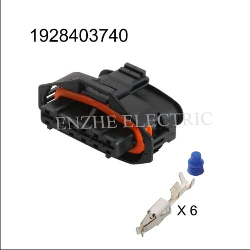 1928403740 car female male connector waterproof socket 6 Pin automotive plug include terminal and seal 1928403966 1928403736