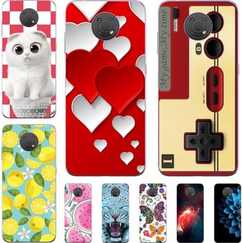 Case For Nokia G10 5.52" Silicone Soft TPU Phone Cover For Nokia G 10 Funda NokiaG10