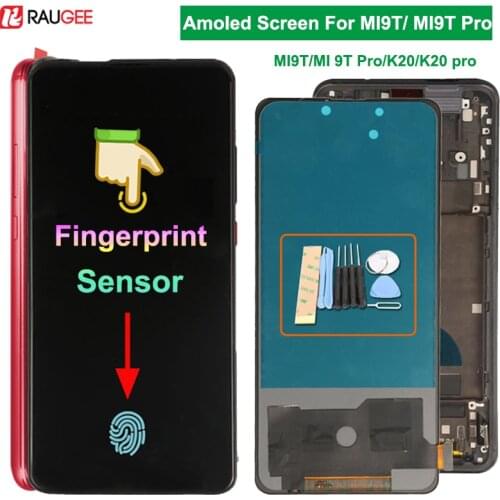 Screen For xiaomi mi 9T MI9T Pro Display Supper Amoled Mult Touch Screen replacement For xiaomi mi 9T Pro M1903F10G / M1903F11G