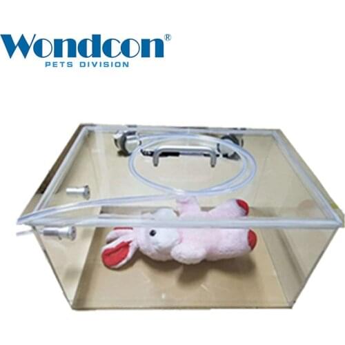 Wondcon Veterinary Animal Anesthesia Induction Chamber Customized size Veterinary sensing room
