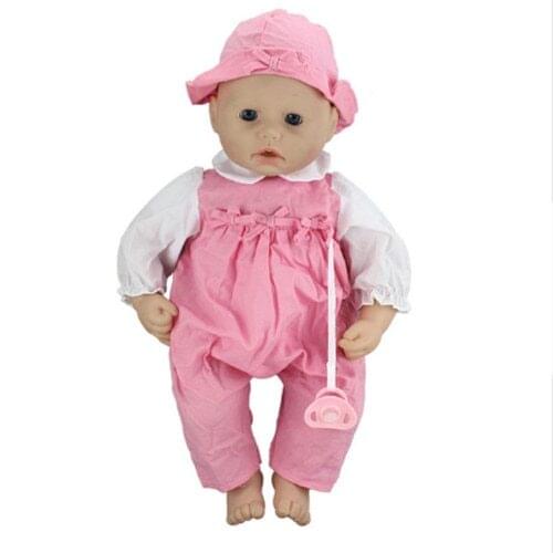 Red Set Jumpsuits Doll Clothes Wear fit for 46cm/18nch baby doll, Children best Birthday Gift(only sell clothes)