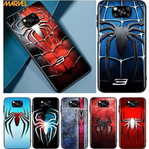 Spider Marvel Cool for Xiaomi Poco X3 NFC X2 M3 M2 F2 F3 Pro C3 F1 A2 Lite Mix3 Play Silicone Soft Black Phone Case