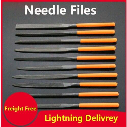 Needle Files-File Set Of Carpenters Polishing Pin File Steel File Metal Triangular Semicircle Mini Precision Needle File Set