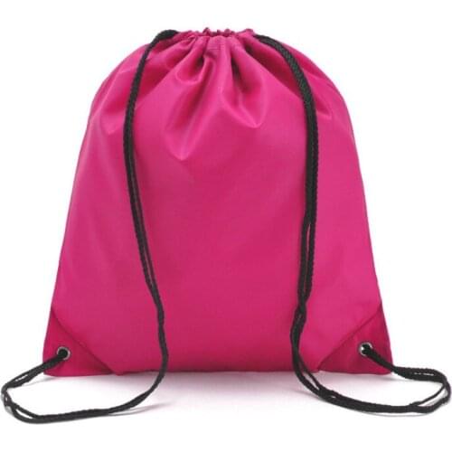 34*39cm Outdoor 1 PC Travel Storage Bag 260D Nylon Drawstring Waterproof Backpack Oxford Cloth Bag Wholesale