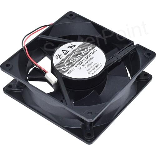 New Brand For SANYO 109R1224H1091 DC 24V 0.25A Two Lines Square Cooling Fan