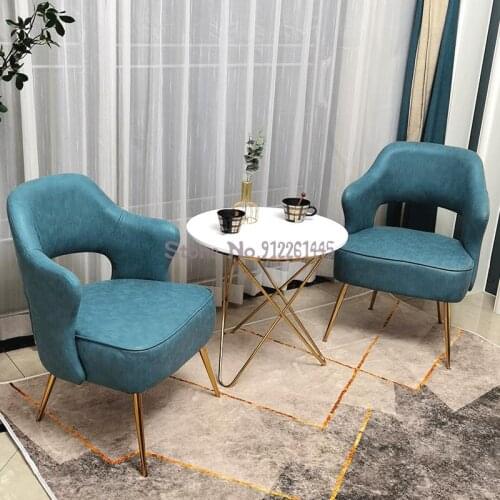 Single sofa chair light luxury net red Nordic simple modern leisure balcony designer master bedroom extremely simple chair