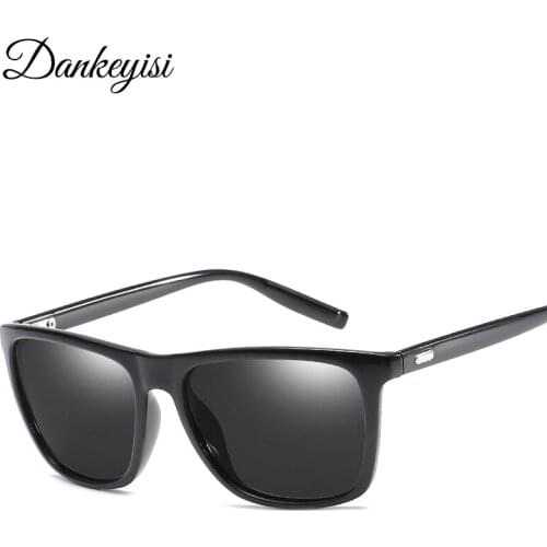 DANKEYISI Polarized Sunglasses Women 2018 Men Sun Glasses Female Vintage Retro Male Sunglasses Shades Mirror UV400 With Bag