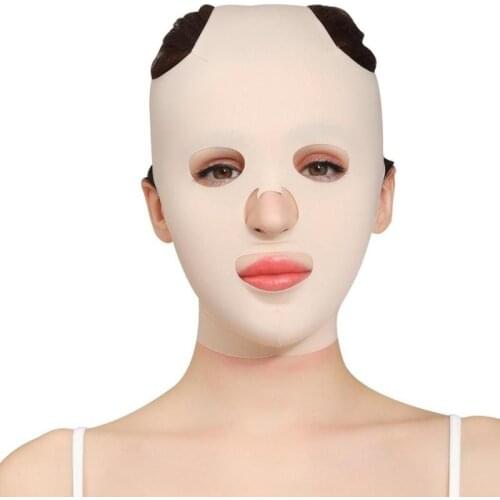Sleep Face-lift Bandage Breathable Beauty Women Anti Wrinkle Slimming Bandage V Shape Full Face Lift Sleeping Mask