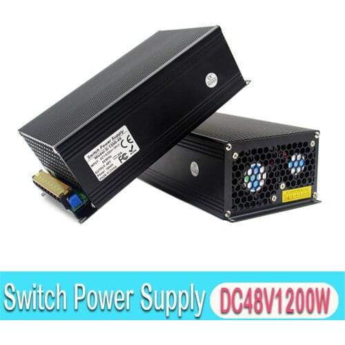 Universal 48V 25A 1200W Switch Power Supply Unit Transformers 110V 220V AC DC48V Powers Source for CCTV Light CNC Stepper Motor