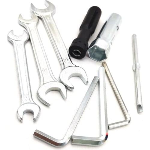 Motorcycle Universal Spark Plug Spanner Wrench Socket Tools Kit