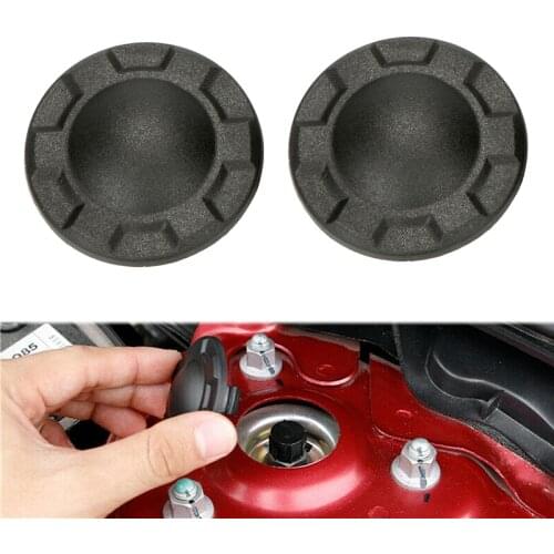 2 Pcs Car Shock Absorber Protection Cover Dustproof Anti-fouling Rust Front Suspension Cap For Mazda 3 6 CX5 CX-5 CX-9 2014-2018