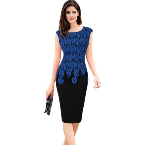 Vfemage Womens Summer 2018 Elegant Ruched Slim Tunic Casual Party Evening Special Occasion Sheath Pencil Patchwork Bodycon Dress