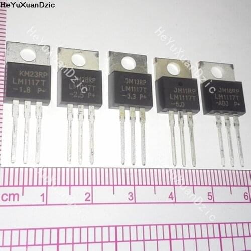 10Pcs/ lot LM1117T-1.8 LM1117T-2.5 LM1117T-3.3 LM1117T-5.0 LM1117T-ADJ LM1117 TO-220 New Original Product