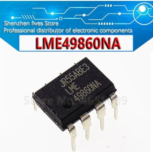 2PCS/LOT LME49860NA LME49860 DIP-8 DIP8 New original In Stock