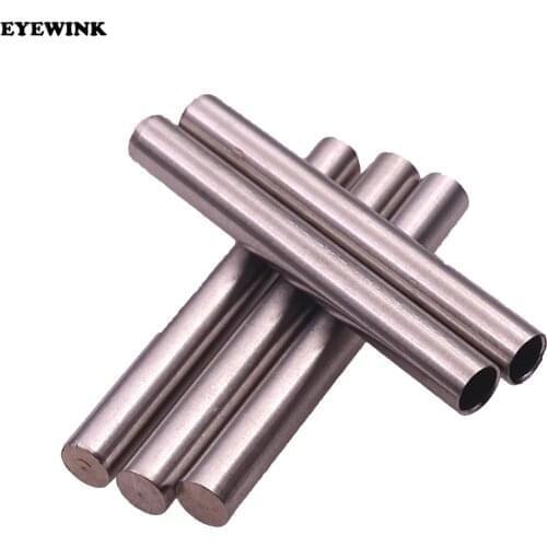 200pcs/1bag PT100 6*50mm/6*30mm DS18B20 Temperature sensor stainless steel casing blind pipe protective sleeve