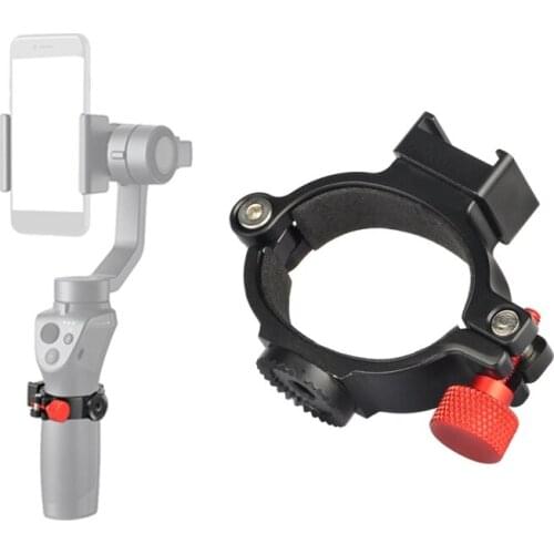 For DJI OSMO Mobile 2 Gimbal For OSMO Extension Ring Adapter Clip with Hot Cold Shoe Rosette Gear Phone LED Video Light Mount