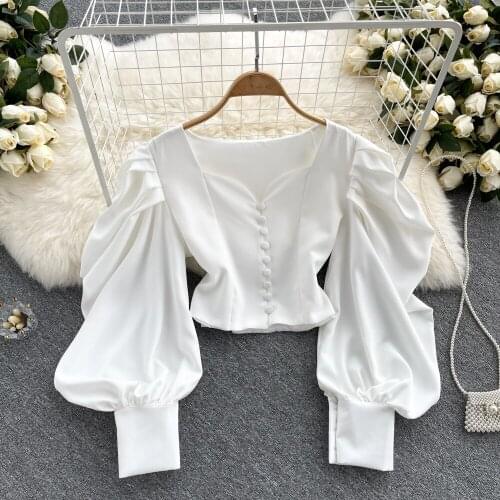 Foamlina Black Blouses