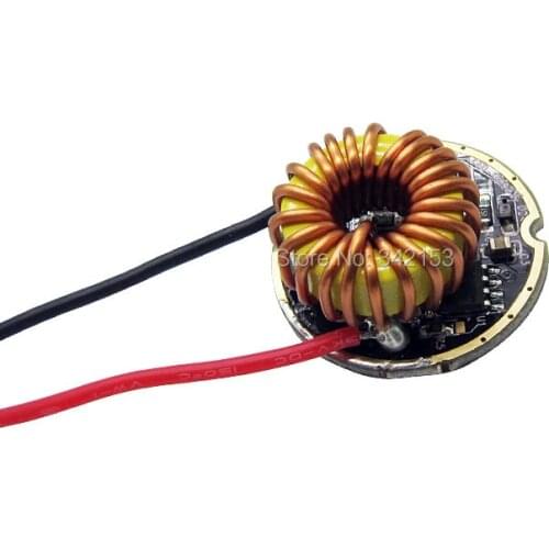 1 Mode 5 Mode Constant Current Led Driver Output DC6V Input DC7V~15V For Cree XHP70.2 XHP-70 Flashlight Lighting Transformers