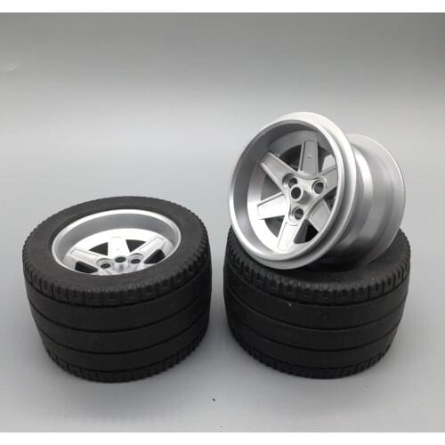 2pcs technology building block 32296 + 22969 F1 racing wheel hub DIY assembly education toy MOC 81.8x50mm