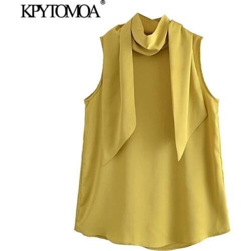Блузки без рукавов KPYTOMOA China At AliExpress