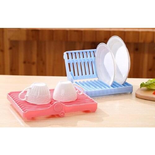 Hot Kitchen Accessories Dish folding shelf Dish Storage Rack Dish Drying Rack Kitchen Organizer Drain rack